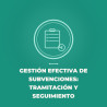 Gestión efectiva de subvenciones, tramitación y seguimiento | ADGD0083