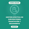 Gestión efectiva de subvenciones, tramitación y seguimiento | ADGD0083